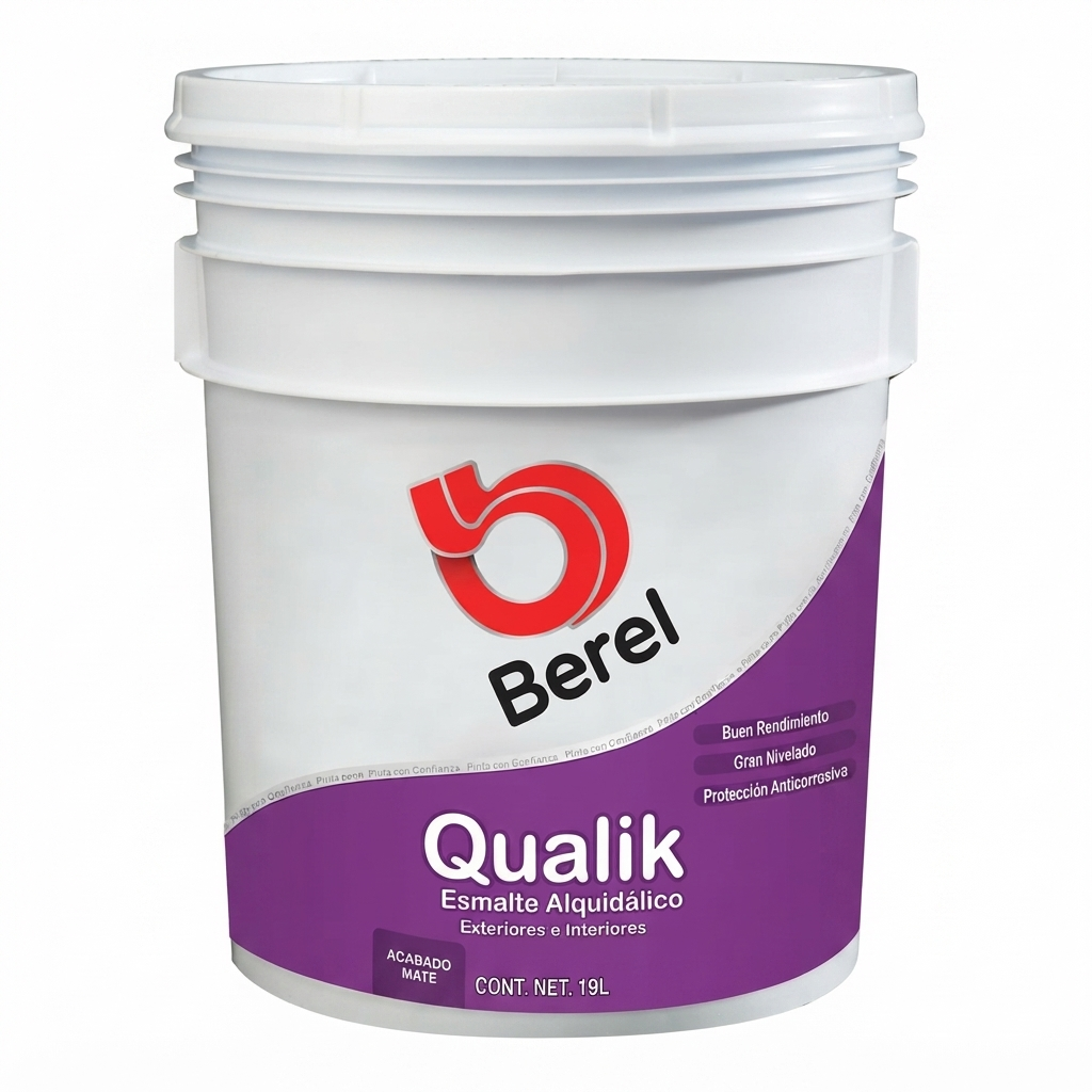 Esmalte Qualik blanco mate 19 L