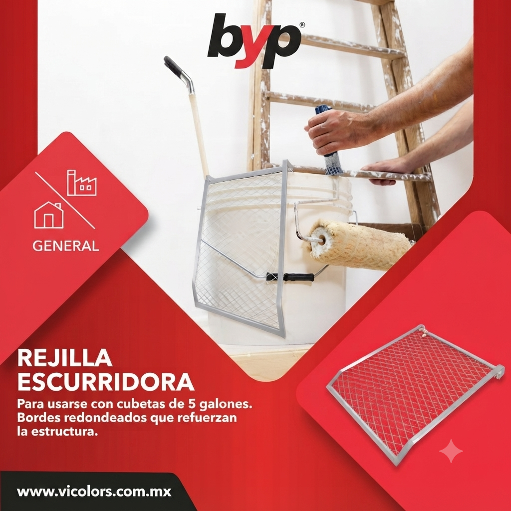 Escurridor metálico para cubeta rejilla escurridora