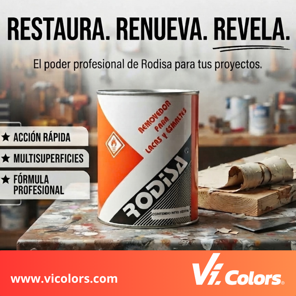 Removedor de pinturas y esmaltes RODISA 4 L