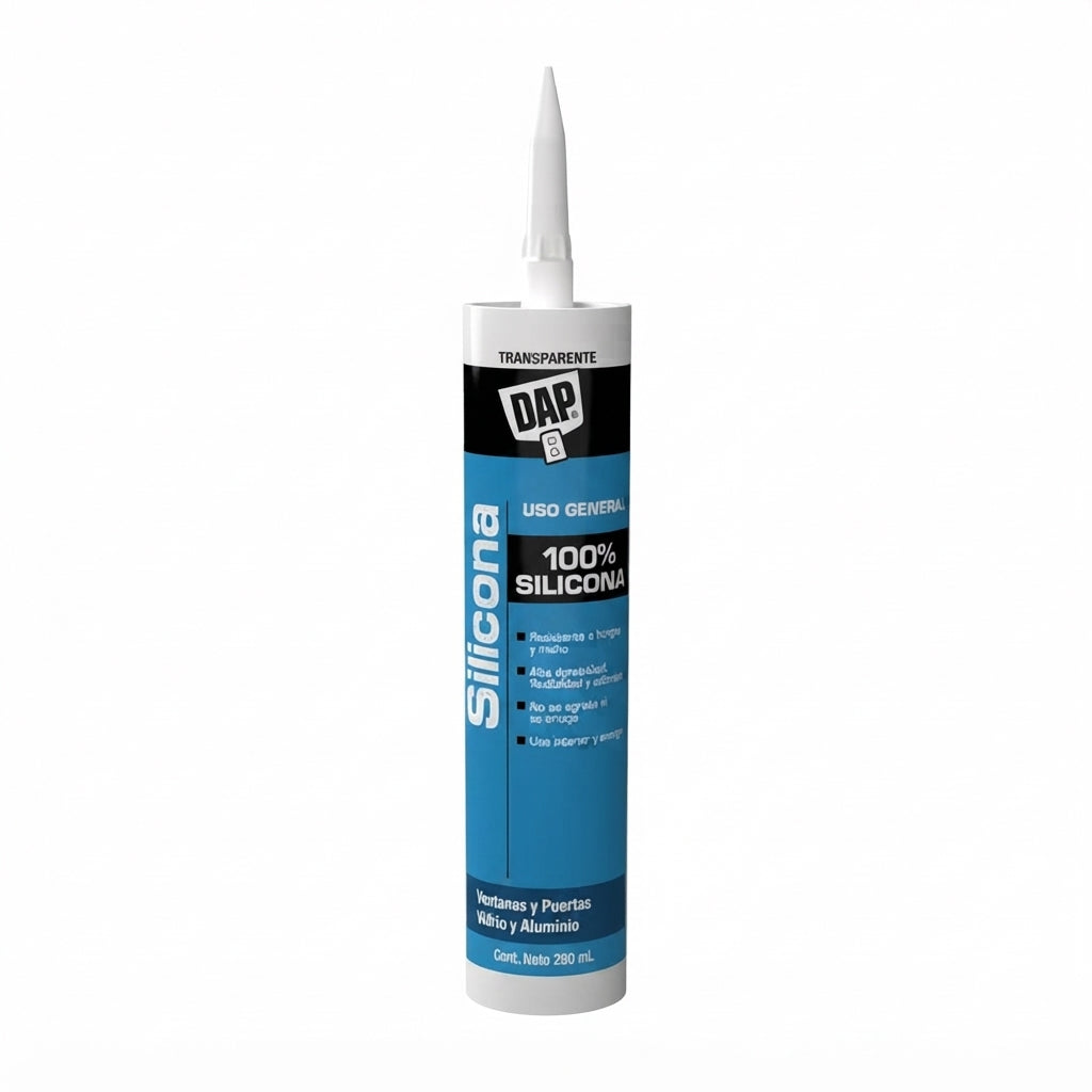 Silicon 100% acético uso general 290 ml