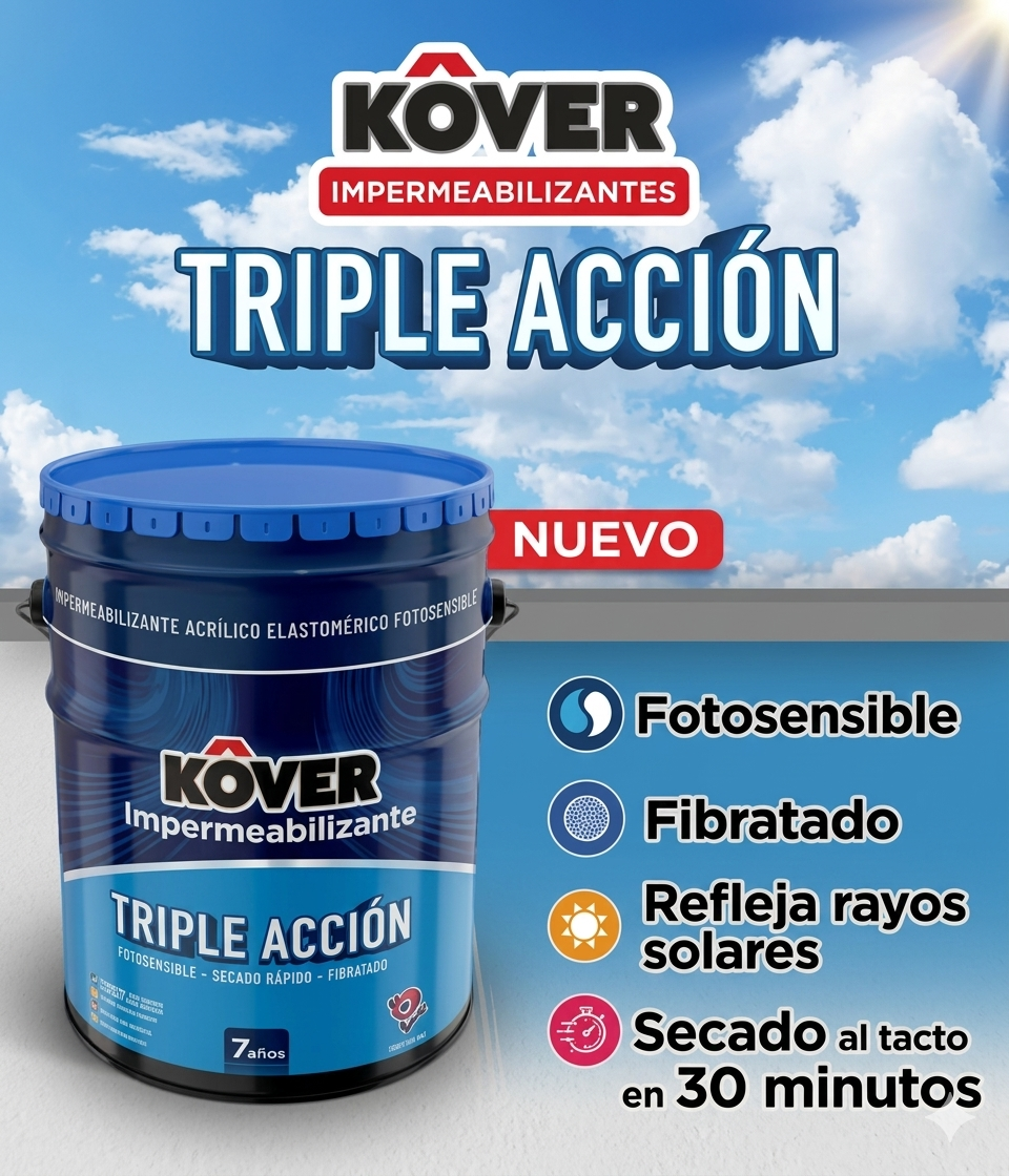 Kover Triple Acción 7 años 19 L