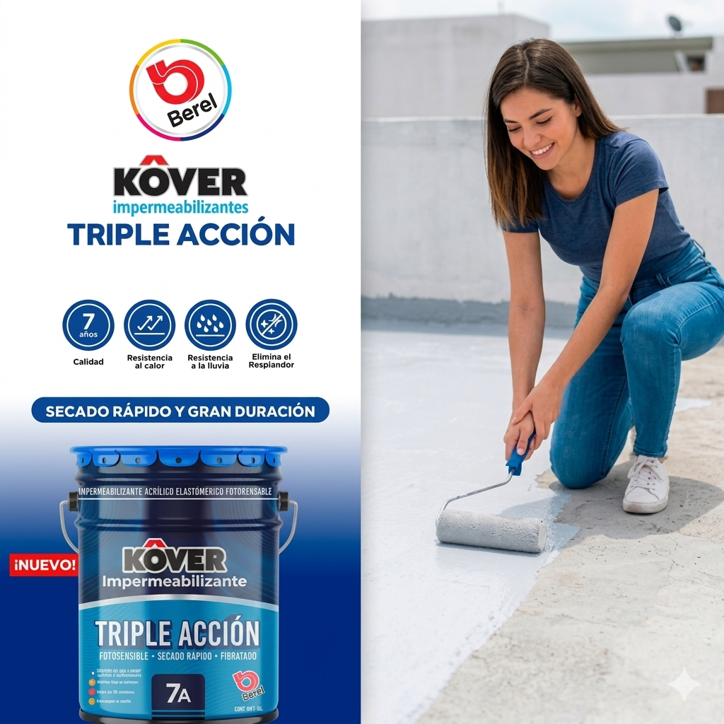 Kover Triple Acción 7 años 19 L